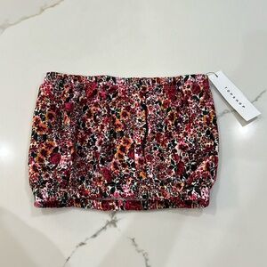 Top shop floral shirt, new with tags